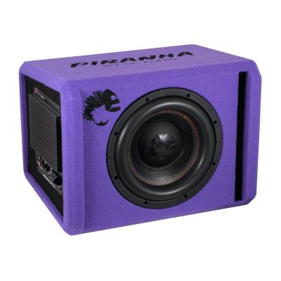 Автосабвуфер DL Audio Piranha 10A V2 пурпурный (активный), 250Вт/700Вт