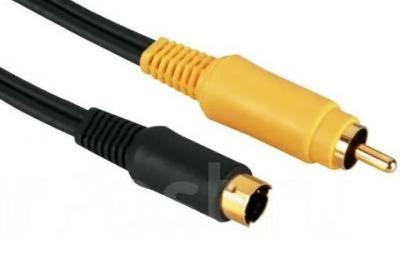 SVHS-1RCA  5,0 м Signalogy (круглый кабель 5 mm) (б)