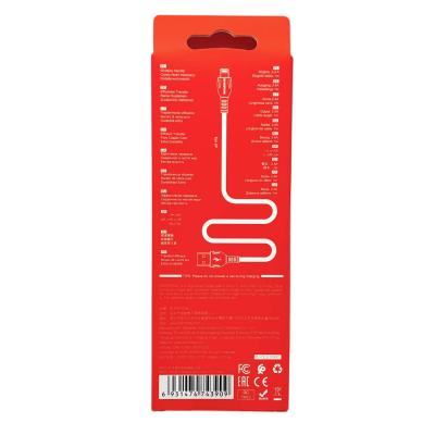 Кабель USB - Lightning 8pin, 1,0м, BOROFONE BX51 Triumph, белый 
