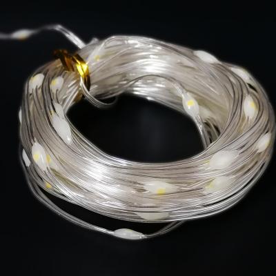 Гирлянда провол. 10м/100LED, капля на тройном проводе, LX-132/207