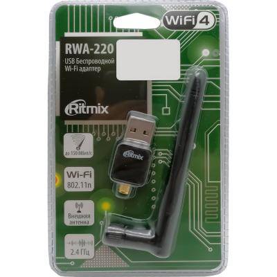 WI-FI адаптер RITMIX RWA-220 (150Mbps)