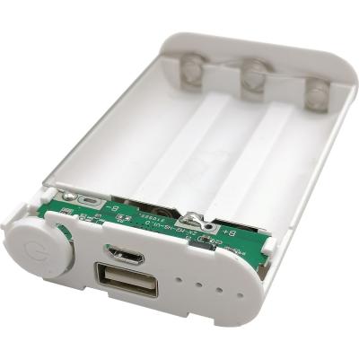 Корпус Power Bank для 3-х аккум. 18650, алюминий