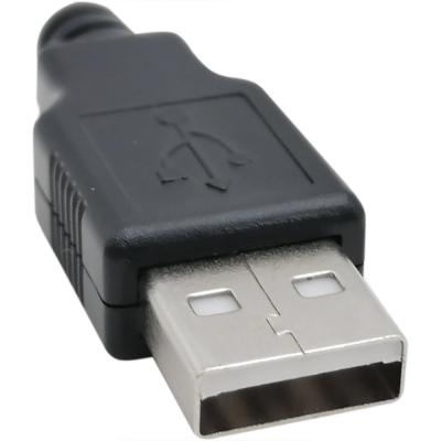 Штекер USB на кабель в корпусе
