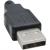 Штекер USB на кабель в корпусе