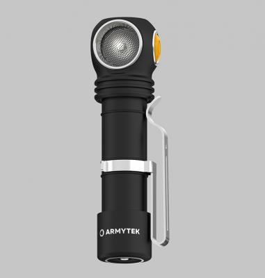 Фонарь налобный ARMYTEK WIZARD C2 MAGNET USB, белый, 1*18650 
