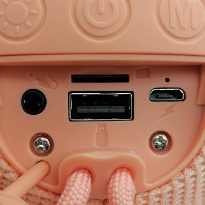 Активная колонка BOROFONE BR23 (FM/AUX/USB/microSD/BT/TWS), розовый***