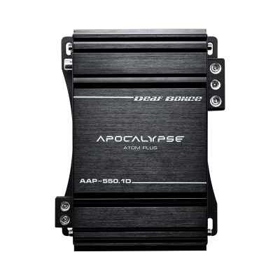Автоусилитель Apocalypse AAP-550.1D ATOM PLUS, 1Ом/350Вт, 2Ом/210Вт, 4Ом/135Вт**