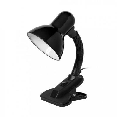 Настольный светильник Smartbuy E27 с прищепкой, черный (SBL-DeskS-Black)