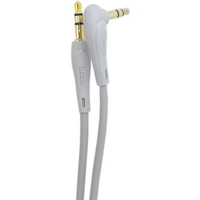 Jack 3,5mm - Jack 3,5mm 2,0м stereo HOCO UPA14 Series, серый
