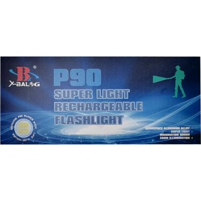 Фонарь ручной Bailong BL-B88-P90, 5 режимов, ZOOM, 1*18650/26650/3*LR03, кабель microUSB**