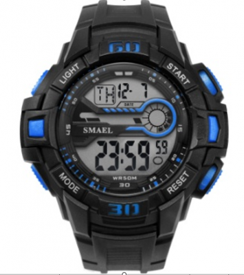Часы наручные Smael SM1513 черный-синий (black-blue)