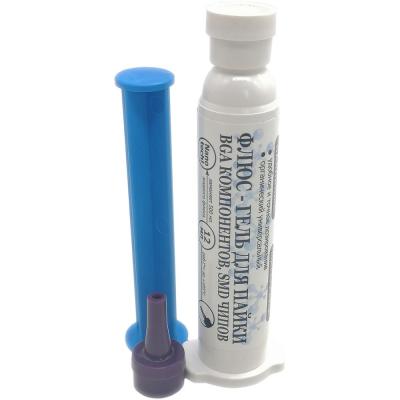 Флюс-гель для BGA и SMD /t=185°C/ в пром. шприце 12мл. ПМ