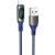 Кабель USB - Lightning 8pin, 1,2м, HOCO S51 Extreme, дисплей, синий