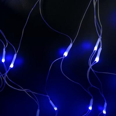 Гирлянда сетка, 2,0м/2,0м, 144LED, син., П.П. LX-313
