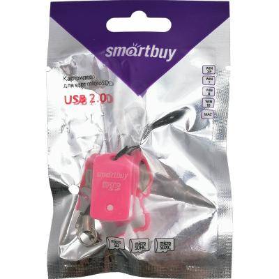 МикроКартридер Smartbuy (SBR-706-P) розовый 