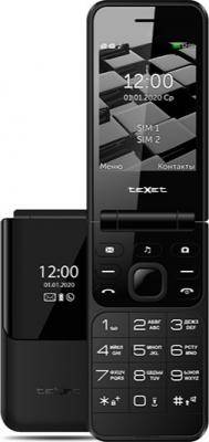 Мобильный телефон teXet TM-407 раскладушка, черный