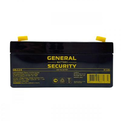 Аккумулятор 6V 3.2Ah General Security GSL 3.2-6