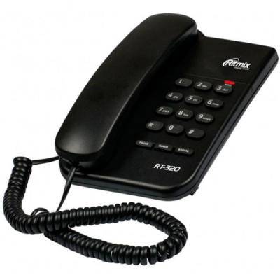 Телефон проводной RITMIX RT-320 black