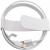 Беспроводные наушники BOROFONE BW01 TWS, bluetooth, в кейсе, белый