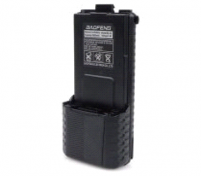 Аккумулятор для рации Baofeng BL-5L 3800mAh UV-5R/DM-5R с разъемом для зарядки