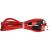 Кабель USB - Lightning 8pin, 1,2м, HOCO U100 Orbit, красный