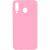 Чехол-накладка Galaxy M30/A40S (2019), More choice Silicone MATTE (Pink)