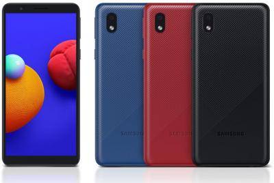 Смартфон Samsung Galaxy A01 Core SM-A013F/DS 1/16Gb, красный (RD)