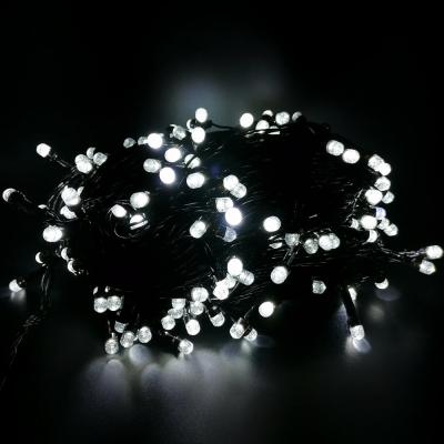 Гирлянда нитевая уличная, 20м, 120LED, 8мм бел. Ч.П. LX-271