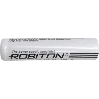 Аккумулятор 10440, 280 мАh, LiFe/3.2V /15883/ ROBITON