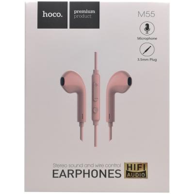 Наушники HOCO M55 Memory, розовый