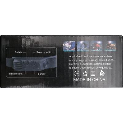 Фонарь налобный W6126-8, встроенный аккум. 1800 mAh
