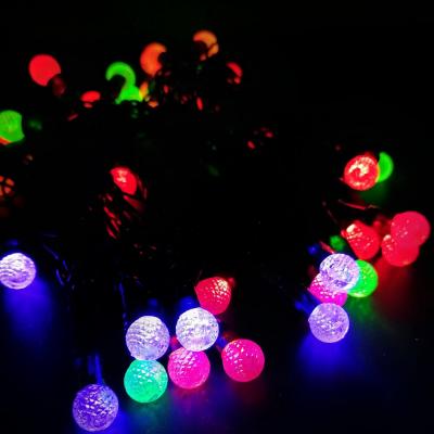 Гирлянда нитевая, 4м, 40LED, RGB, ШАР рифл, Ч.П. LX-3-30
