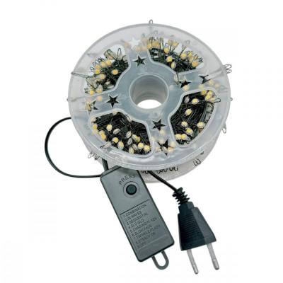 Гирлянда провол. 20м, 500LED РОСА / МИШУРА т.бел LX-623
