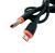 Кабель USB - micro USB, 1,0м, Ugetus G13, силикон, черный (без упаковки)