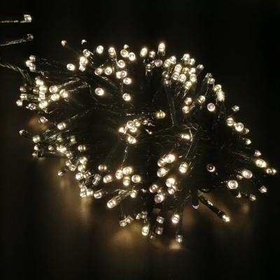 Гирлянда нитевая, 7.4м, 370LED, т.бел. 8 функций, Luca Snake Light /83780/**