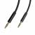 Jack 3,5mm - Jack 3,5mm 1,0м stereo R1, кожаный, черный Jack 3,5mm - Jack 3,5mm 1,0м stereo R1, кожаный, черный
