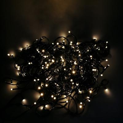 Гирлянда нитевая, 20м, 140LED, т.бел. матовый диод, Ч.П.
