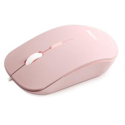 Мышь проводная Smartbuy 288-G, беззвучная, с подсветкой, розовая, SBM-288-P