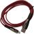 Кабель USB - Lightning 8pin, 1,2м, HOCO U70 Splendor, красный