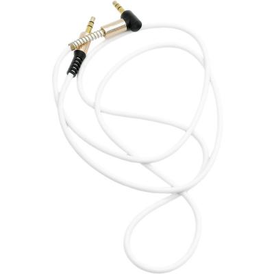Jack 3,5mm - Jack 3,5mm 1,0м SmartBuy Г-образный, белый (A-35-35-fold white)