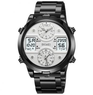 Часы наручные Skmei 2212 black-white-steel 