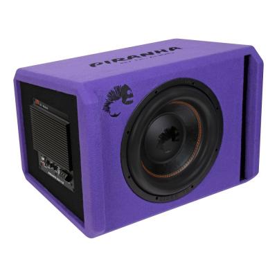 Автосабвуфер DL Audio Piranha 12A V2 пурпурный (активный), 300Вт/800Вт
