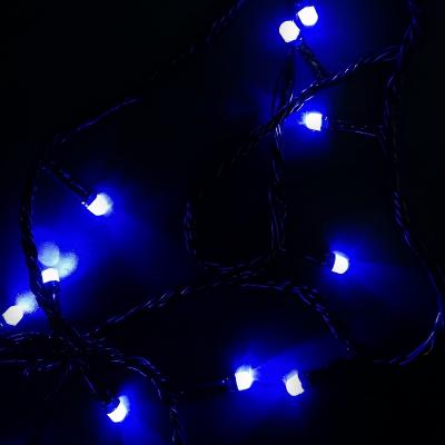 Гирлянда нитевая уличная, 20м, 120LED, 8мм син. Ч.П. LX-274