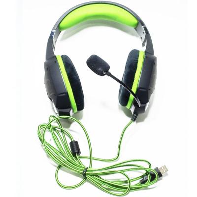 Полноразмерная игровая гарнитура SmartBuy RASH TAIPAN, вирт.звук 7.1, велюр, черн/зелен (SBHG-3100)