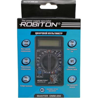 Мультиметр ROBITON MASTER DMM-250 с термопарой