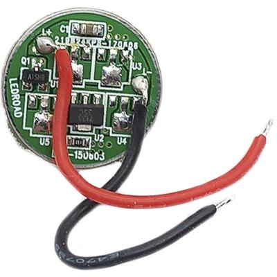 Драйвер питания LED Uвх= DC 3-4.5V/ (Cree T6, 2500mA, 3 режима)