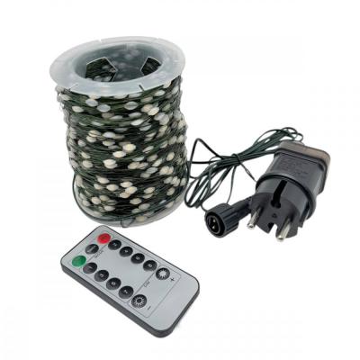 Гирлянда провол. 100м, 1000LED РОСА т.бел LX-619 пульт IP44+