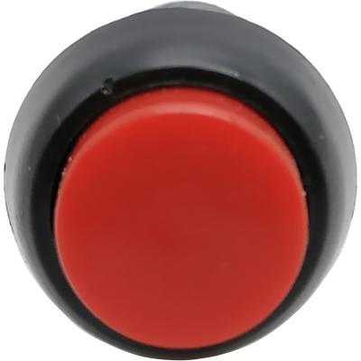Кнопка нажимная PSB-11B красная, без фиксации, на замыкание