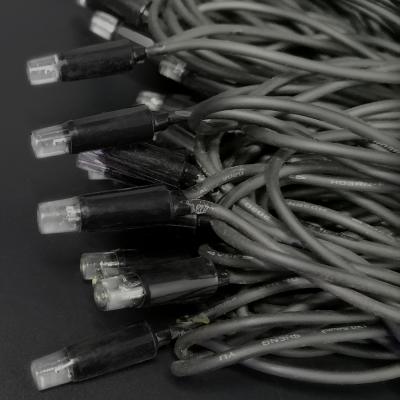 Гирлянда нитевая уличная, 10м, 80LED, т.бел., Ч.П., LX-110 / HL-16
