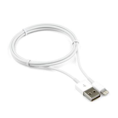 Кабель USB - Lightning 8pin, 1,0м, Cablexpert CC-USB-AP2MWP AM/Apple, белый, пакет
